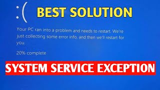 Your device ran into a problem and needs to restart  Windows 10118  Blue Screen Error 100 Fix [upl. by Elyrrad]