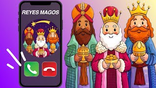 Los Reyes Magos Llamando a tu telefono Pide tu regalito🧙‍♂️👑 [upl. by Ahseret]