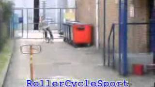 Unicycle Roller Cycle Skate Bike Trick Bike [upl. by Samale525]