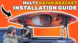 MULTY® Kayak Bracket Installation amp Usage Guide [upl. by Natka]