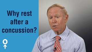 Why Rest is so Important after a Concussion [upl. by Brentt360]