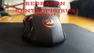 Redragon Centrophorus 3200 DPI Unboxing and Review [upl. by Dowski]