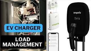 Installing EV charger with Load Management 40A charger on 70A service [upl. by Derej181]