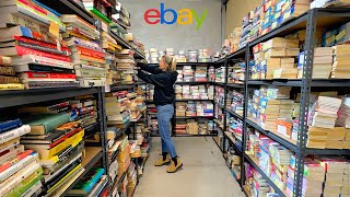 Pick and pack eBay orders with me  Selling used books online for profit [upl. by Cordelia]