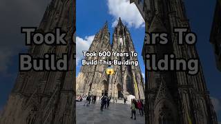 cologne cathedral 🤩 amazingfacts shorts viralshorts [upl. by Ynaffyt]