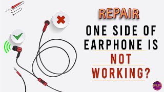 Repair EarphonesHeadphone if one side is not working  Repair Earphone  Fix your earphone [upl. by Asila]