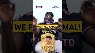 WE FIXED LAMINE YAMALs EAFC 25 CARD 🔥 shorts soccer football [upl. by Elrod]