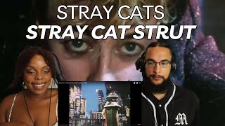 Stray Cats  Stray Cat Strut REACTION [upl. by Llertnad]