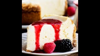 Instant Pot recipes Perfect Instant Pot Cheesecake with Berry Coulis easycheesecakerecipe [upl. by Aronaele235]