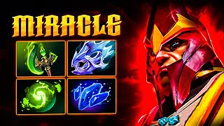 MIRACLE CARRY SILENCER  19 MIN RAMPAGE WITH MACHINE GUN BUILD  SILENCER DOTA 2 [upl. by Kerri699]