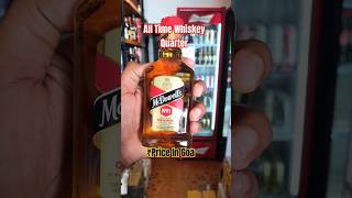 McDowells Whisky Quarter Price In Goa mcdowells cheapwhiskey bestwhiskey goaalcohol [upl. by Ro]