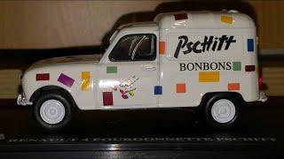 Renault 4 fourgonnette pschitt 143 [upl. by Dyanna]