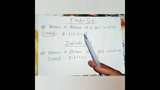 Finite Set and Infinite Set  Maths Easy  In Hindi [upl. by Leighton]