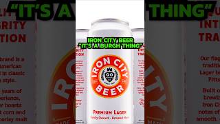 Iron City Beer its a Burgh thing pittsburgh ironcity ironcitybeer Beer yinzer theburgh [upl. by Rahm]