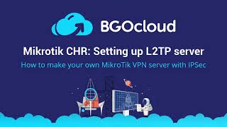 How to set up L2TP over IPSec VPN server on Mikrotik Router [upl. by Andreana]