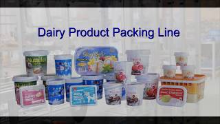 Dairy Product Packing Line [upl. by Ellehcyt]