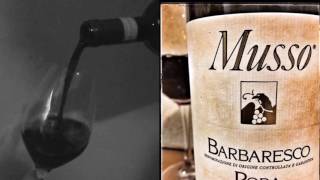 Tasting Musso Barbaresco Pora Nebbiolo Wine from Italy [upl. by Brigitte829]