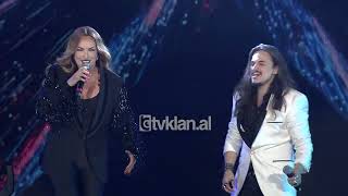 Niki ft Eneda Tarifa  Living On A Prayer  X Factor Albania  Netët LIVE  Tv Klan [upl. by Ahilam]