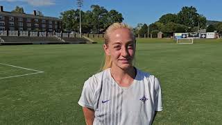 Tara Katz Interview Furman Joust Podcast furmanjoust furman soccer socon vmisoccer [upl. by Alimaj179]