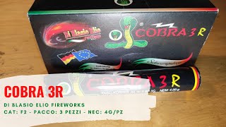 Test Petardo COBRA 3R di Di Blasio Elio Fireworks [upl. by Ellivnarg]