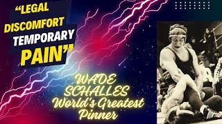 Wade Schalles quotLegal Discomfort Temporary Painquot excerpt from Crossface Wrestling Podcast Interview [upl. by Ludwigg]