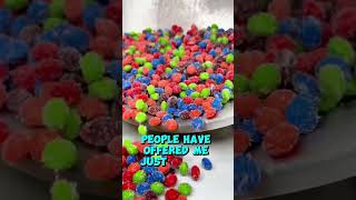 How to make freeze dried candy Comment your fav freezies freezedriedcandy candy [upl. by Thetisa452]