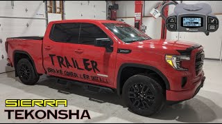 20192023 SierraSilverado Trailer Brake Controller Install [upl. by Htrap]