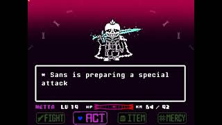 StoryShift Sans FightLogicalGamer [upl. by Anirrok863]