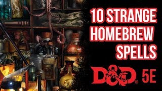 10 Strange Homebrew Spells [upl. by Leif]