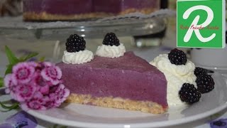 Brombeer Eiscremetorte ohne Eismaschine  Beerenwoche [upl. by Tita849]