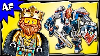 Lego Nexo Knights KINGS MECH 70327 Stop Motion Build Review [upl. by Llehsim]