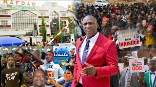 PROPHET JEREMIAH INVITE VERYDARKMAN FOR DELIVERANCE AS PASTORS PROTEST NAFDAC [upl. by Aizirtap]