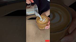 Latte Art Cappuccino Coffee ☕coffee cappuccino coffeelover latteart [upl. by Mahmud294]