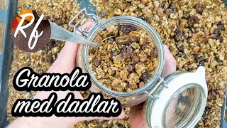 Granola med dadlar [upl. by Eiramanel]