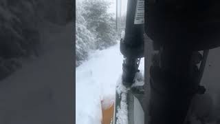 Moving snow with UTV [upl. by Akehs575]