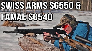 Swiss Arms SG550 and FAMAE SG540 Review [upl. by Machute]