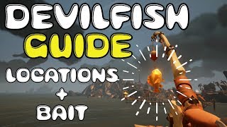 HOOKED  Sea of Thieves Fishing Guides l Tips n Tricks  THE DEVILFISH [upl. by Amar]