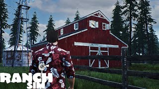 RANCH SIMULATOR 09 Scheune Ausbauen und Wilde HÃ¼hner   RANCH SIM Early Access [upl. by Adnohral]