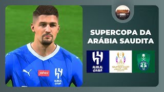 Al Hilal X Al Ahli  Supercopa da Arábia Saudita  4K  PS5™ [upl. by Eeralav]