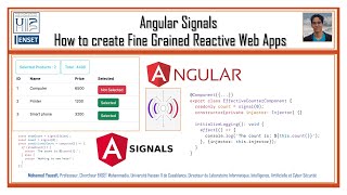 Part 1 Angular Signals  Fine Grained Reactive Web Apps [upl. by Ramona]