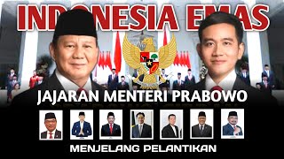 Prediksi Susunan Menteri kabinet PrabowoGibran yang sedang beredar di media sosial [upl. by Wentworth]