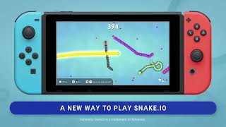 Snakeio  Announcement Trailer  Nintendo Switch [upl. by Lilli]