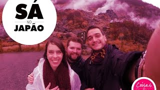 Vlog Sá no Japão  Parte 6 Hakone e passeio no vulcão [upl. by Sabino]