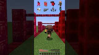 Height Limit vs Mobs Challenge shorts minecraft meme [upl. by Velasco]