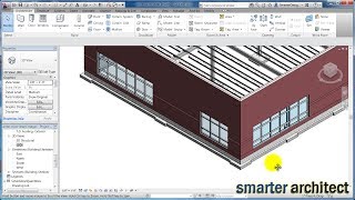 Revit Tutorials  Revit Architecture Creating Exterior Storefront [upl. by Rengia]