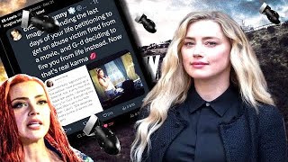 Amber Heard fans say DISGUSTING things amid Aquaman 2 BOMBING [upl. by Warrin301]