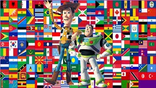 Toy Story  Youve got a friend in me Multilanguage [upl. by Naibaf495]