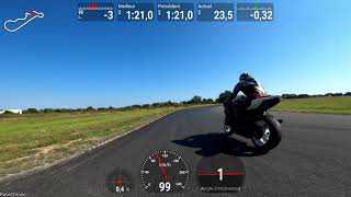 Circuit Lurcy Lévis en 600GSXR [upl. by Harima]