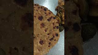 Masala paratha aur kheksi or Kantola sabji for breakfast ghardakhana desifood delicious [upl. by Yorled733]