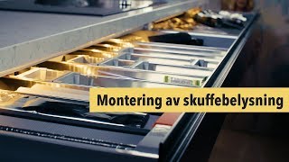 8 Epoq kjøkken – Skuffebelysning [upl. by Aihseyk]